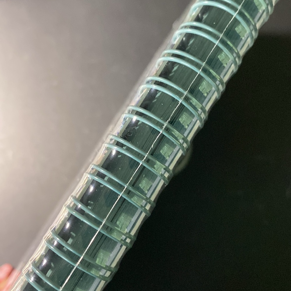 Vera Bradley Blue and Green Spiral Mini Notebook - Picture 3 of 3
